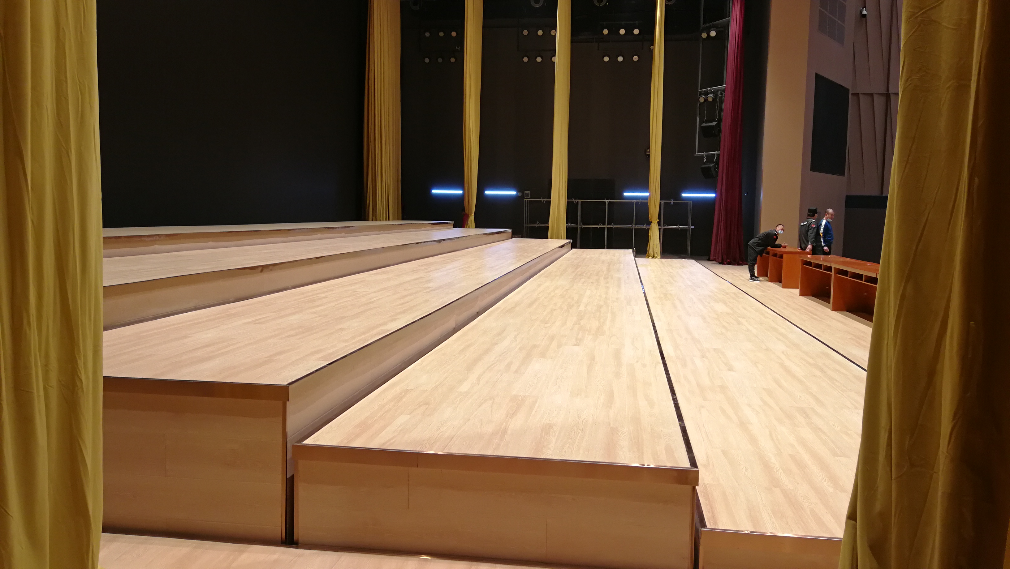 山東濱州市黃河三角洲農產品交易服務中心劇場順利竣工