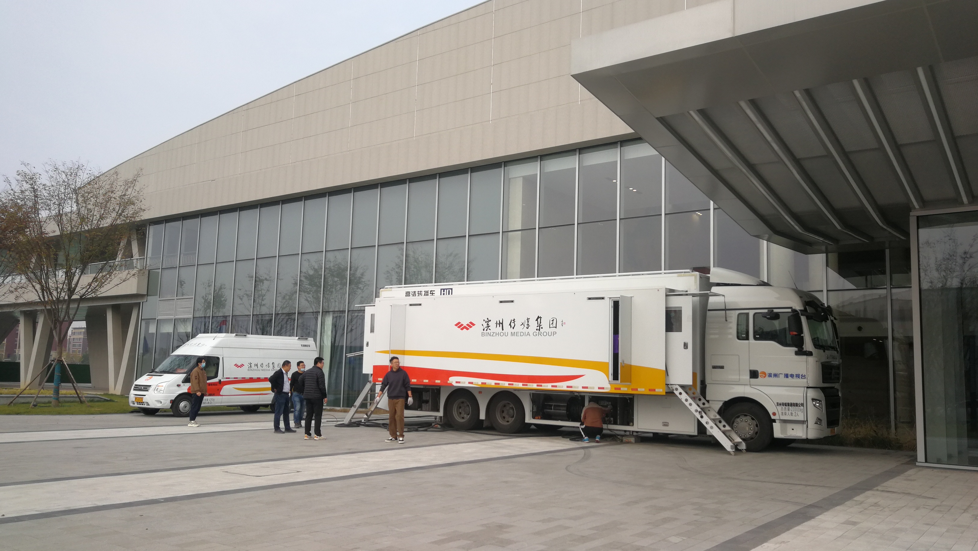 山東濱州市黃河三角洲農產品交易服務中心劇場順利竣工